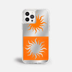 Case Funda Twin Suns - Espejo Premium Para iPhone 17-12 Samsung S26-S22