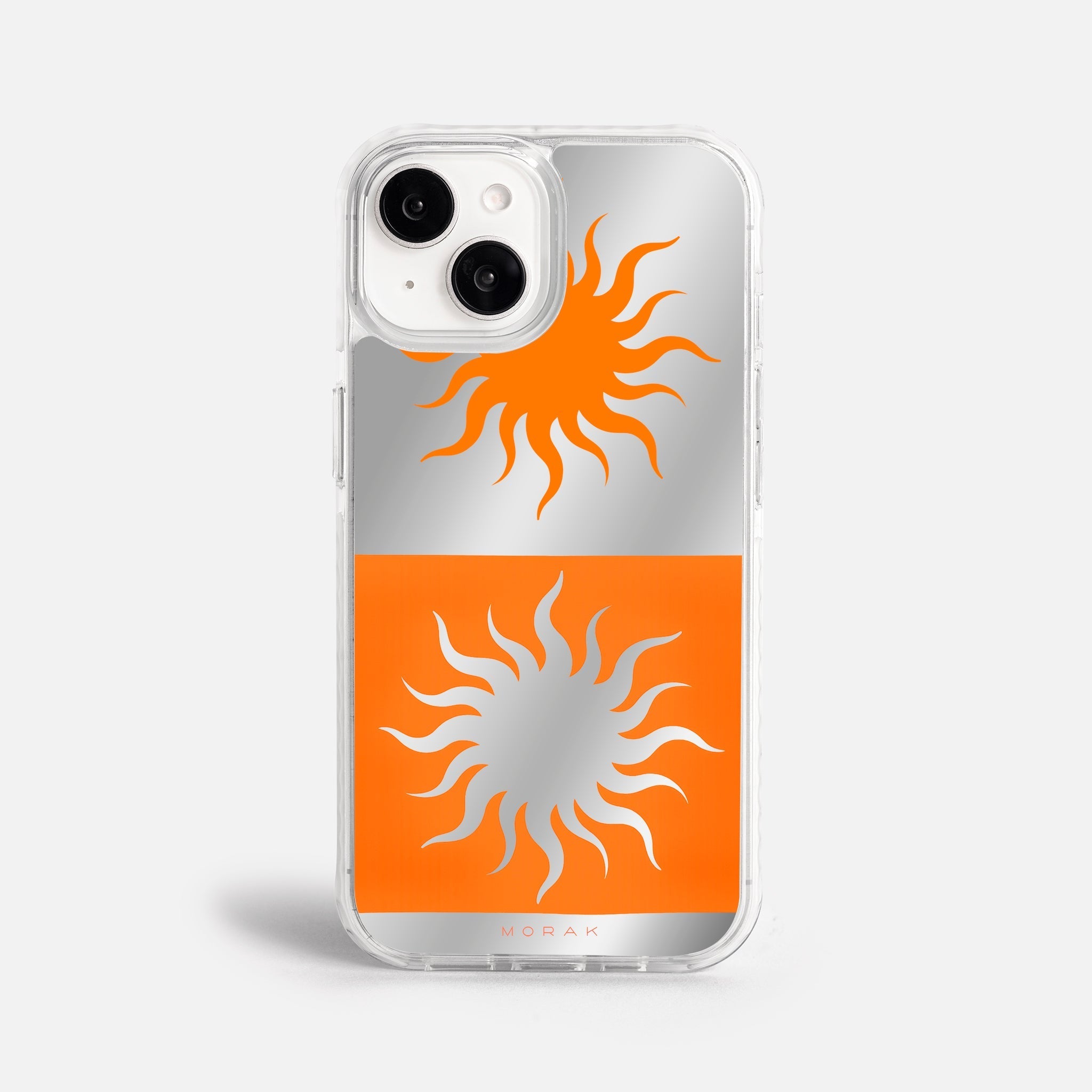 Case Funda Twin Suns - Espejo Premium Para iPhone 17-12 Samsung S26-S22