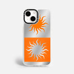 Case Funda Twin Suns - Espejo Premium Para iPhone 17-12 Samsung S26-S22