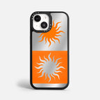 Case Funda Twin Suns - Espejo Premium Para iPhone 17-12 Samsung S26-S22