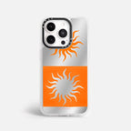 Case Funda Twin Suns - Espejo Premium Para iPhone 17-12 Samsung S26-S22