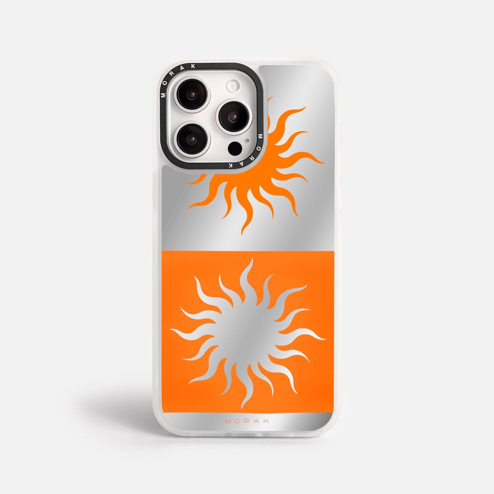 Case Funda Twin Suns - Espejo Premium Para iPhone 17-12 Samsung S26-S22