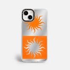 Case Funda Twin Suns - Espejo Premium Para iPhone 17-12 Samsung S26-S22