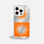 Case Funda Twin Suns - Espejo Premium Para iPhone 17-12 Samsung S26-S22