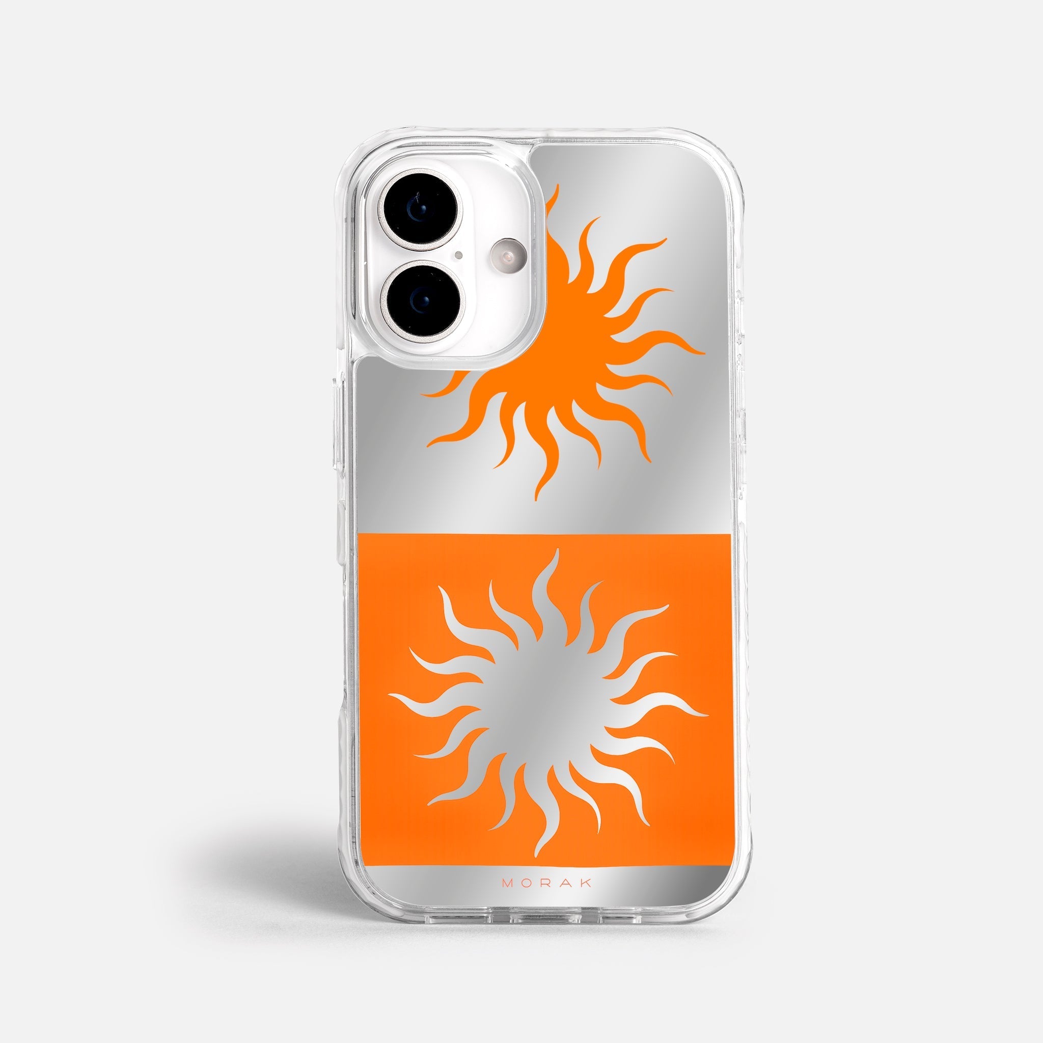 Case Funda Twin Suns - Espejo Premium Para iPhone 17-12 Samsung S26-S22