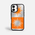 Case Funda Twin Suns - Espejo Premium Para iPhone 17-12 Samsung S26-S22