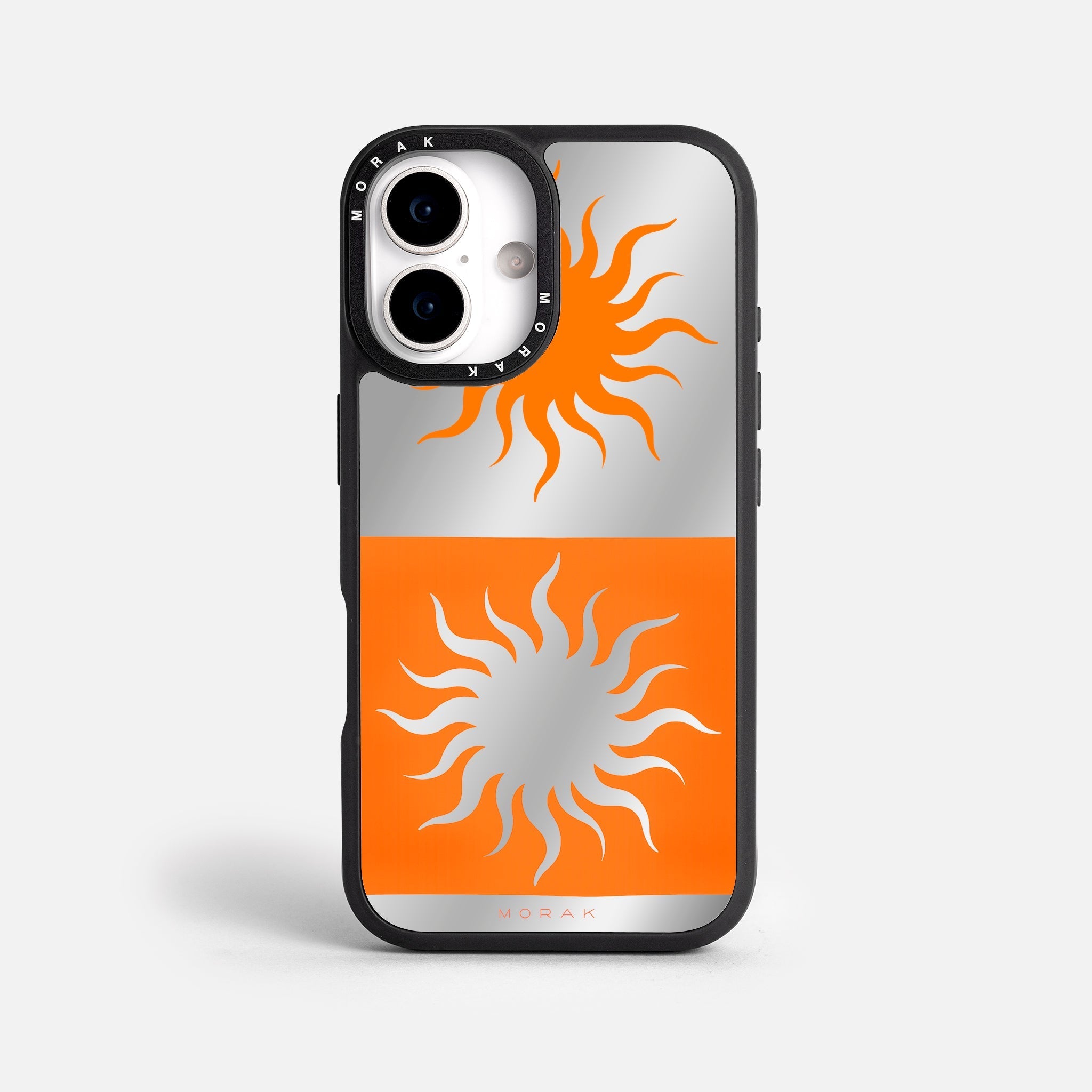 Case Funda Twin Suns - Espejo Premium Para iPhone 17-12 Samsung S26-S22
