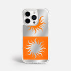 Case Funda Twin Suns - Espejo Premium Para iPhone 17-12 Samsung S26-S22