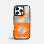 Case Funda Twin Suns - Espejo Premium Para iPhone 17-12 Samsung S26-S22