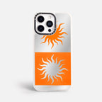 Case Funda Twin Suns - Espejo Premium Para iPhone 17-12 Samsung S26-S22