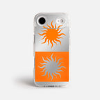 Case Funda Twin Suns - Espejo Premium Para iPhone 17-12 Samsung S26-S22