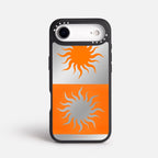 Case Funda Twin Suns - Espejo Premium Para iPhone 17-12 Samsung S26-S22