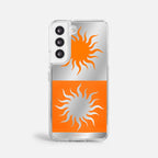 Case Funda Twin Suns - Espejo Premium Para iPhone 17-12 Samsung S26-S22