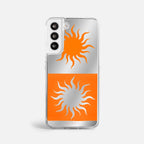 Case Funda Twin Suns - Espejo Premium Para iPhone 17-12 Samsung S26-S22