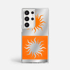 Case Funda Twin Suns - Espejo Premium Para iPhone 17-12 Samsung S26-S22