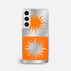 Case Funda Twin Suns - Espejo Premium Para iPhone 17-12 Samsung S26-S22