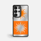 Case Funda Twin Suns - Espejo Premium Para iPhone 17-12 Samsung S26-S22