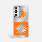 Case Funda Twin Suns - Espejo Premium Para iPhone 17-12 Samsung S26-S22