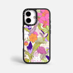 Case Funda Wild Bloom - Blanco Premium Para iPhone 17-12 Samsung S26-S22