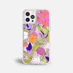 Case Funda Wild Bloom - Espejo Premium Para iPhone 17-12 Samsung S26-S22