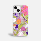 Case Funda Wild Bloom - Espejo Premium Para iPhone 17-12 Samsung S26-S22