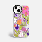 Case Funda Wild Bloom - Espejo Premium Para iPhone 17-12 Samsung S26-S22