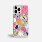Case Funda Wild Bloom - Espejo Premium Para iPhone 17-12 Samsung S26-S22