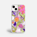 Case Funda Wild Bloom - Espejo Premium Para iPhone 17-12 Samsung S26-S22