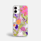 Case Funda Wild Bloom - Espejo Premium Para iPhone 17-12 Samsung S26-S22