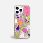 Case Funda Wild Bloom - Espejo Premium Para iPhone 17-12 Samsung S26-S22