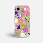 Case Funda Wild Bloom - Espejo Premium Para iPhone 17-12 Samsung S26-S22