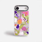 Case Funda Wild Bloom - Espejo Premium Para iPhone 17-12 Samsung S26-S22