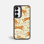 Case Funda Wild Jaguar - Blanco Premium Para iPhone 17-12 Samsung S26-S22