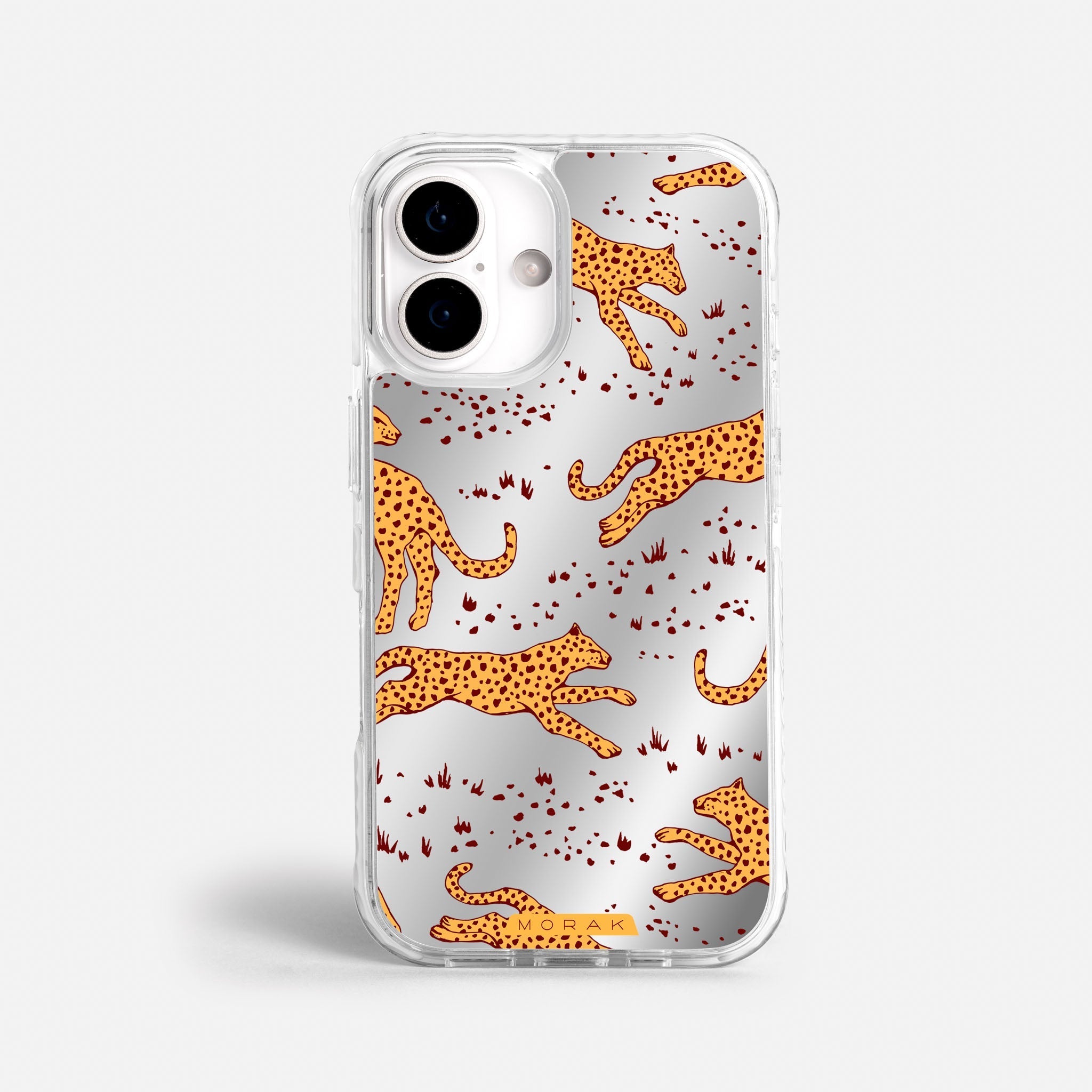 Case Funda Wild Jaguar - Espejo Premium Para iPhone 17-12 Samsung S26-S22