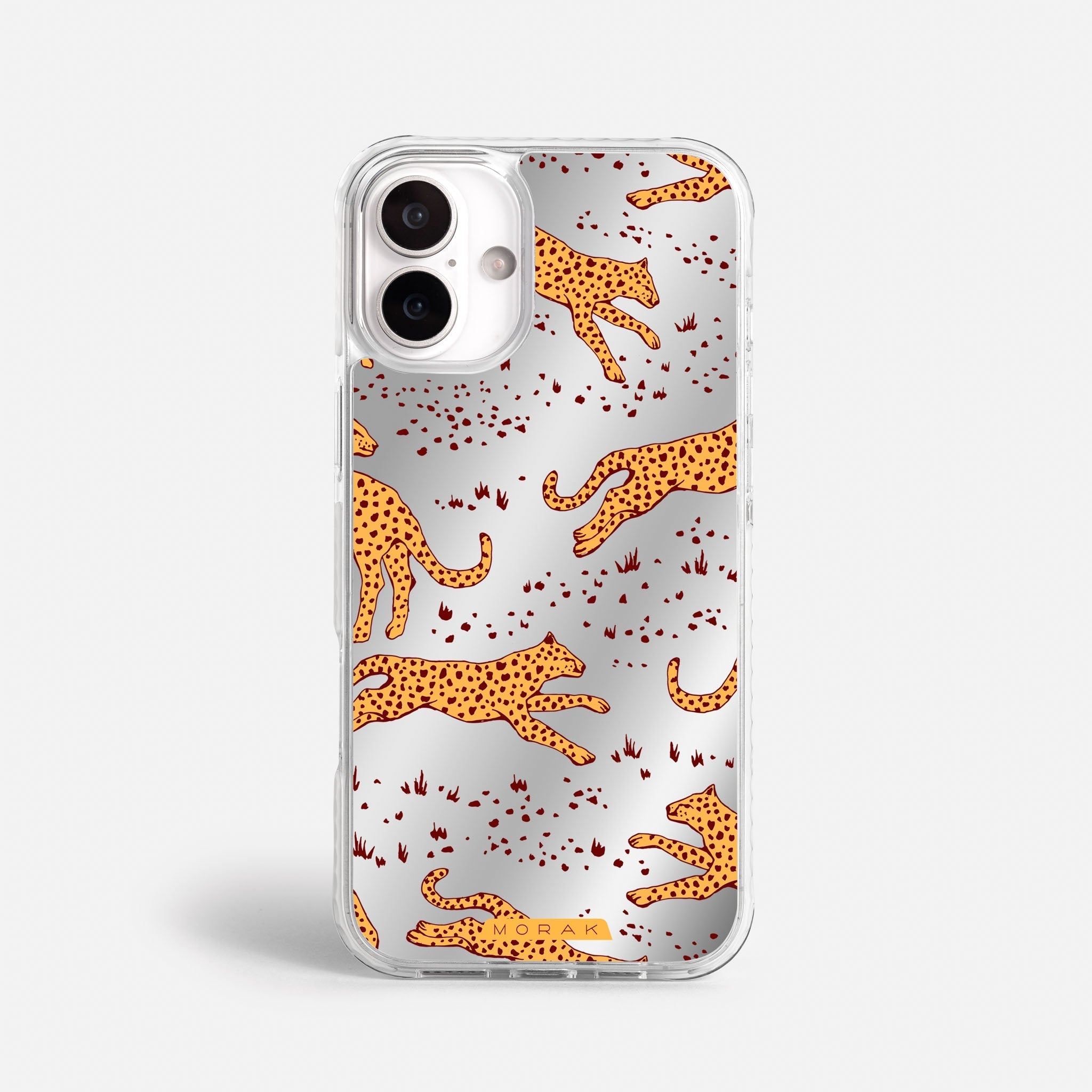 Case Funda Wild Jaguar - Espejo Premium Para iPhone 17-12 Samsung S26-S22
