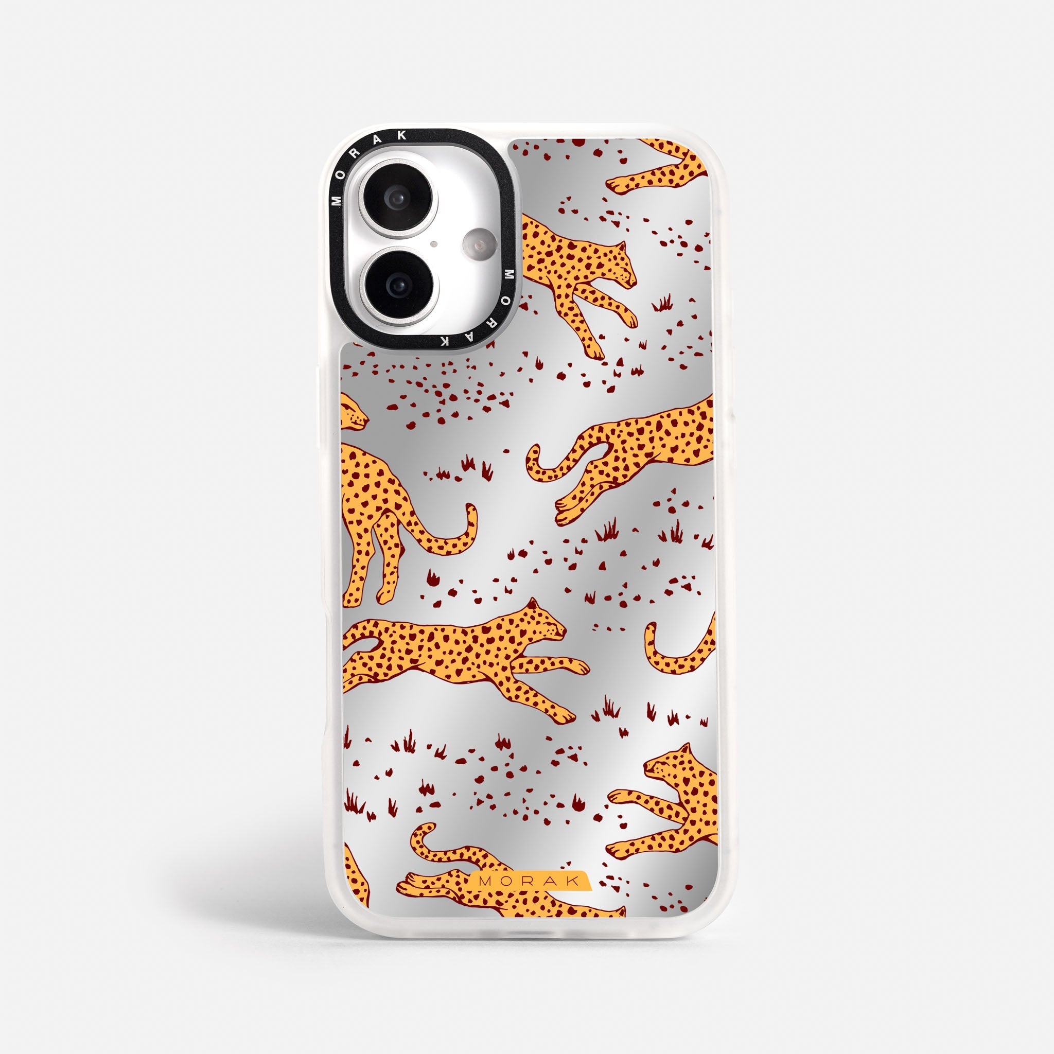 Case Funda Wild Jaguar - Espejo Premium Para iPhone 17-12 Samsung S26-S22