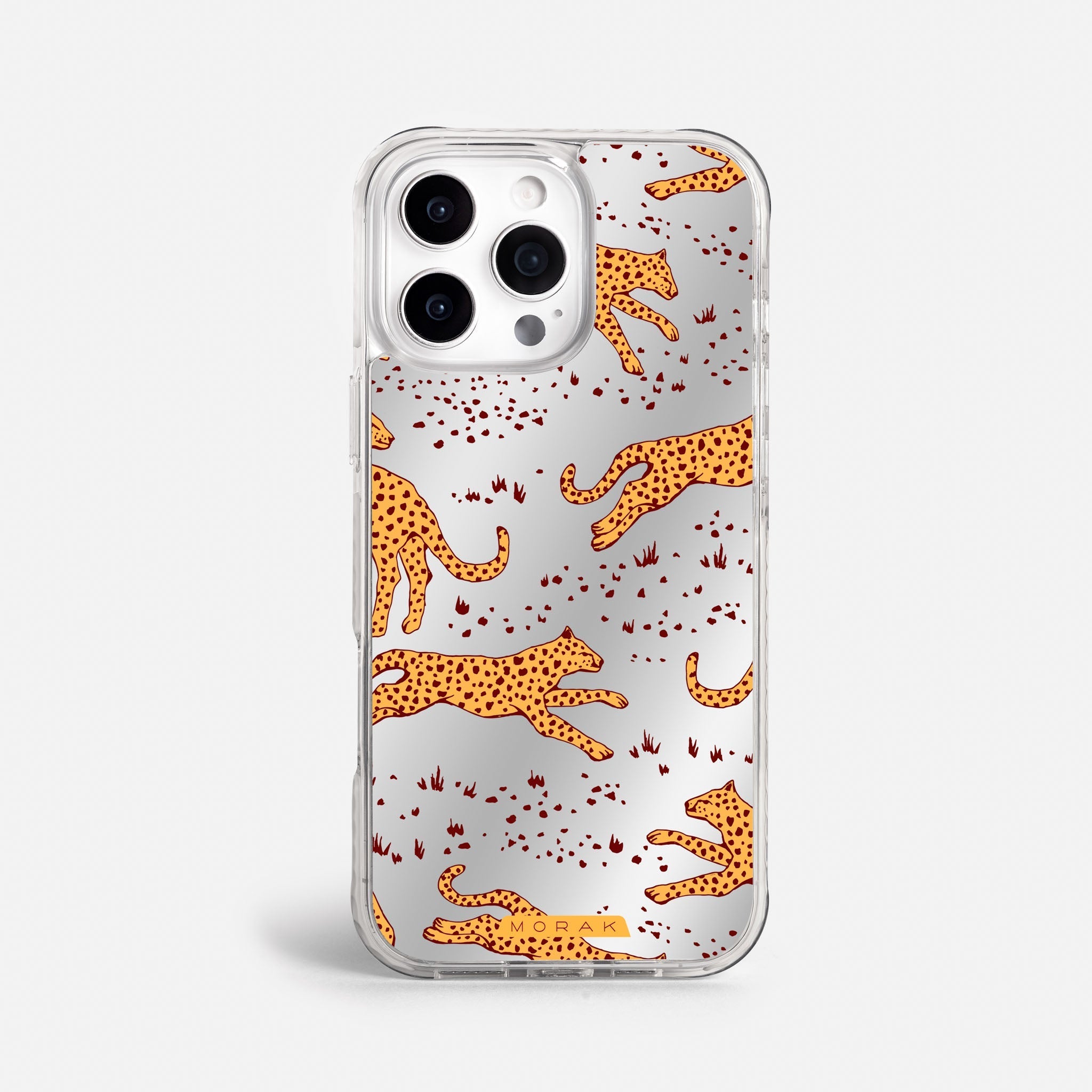 Case Funda Wild Jaguar - Espejo Premium Para iPhone 17-12 Samsung S26-S22