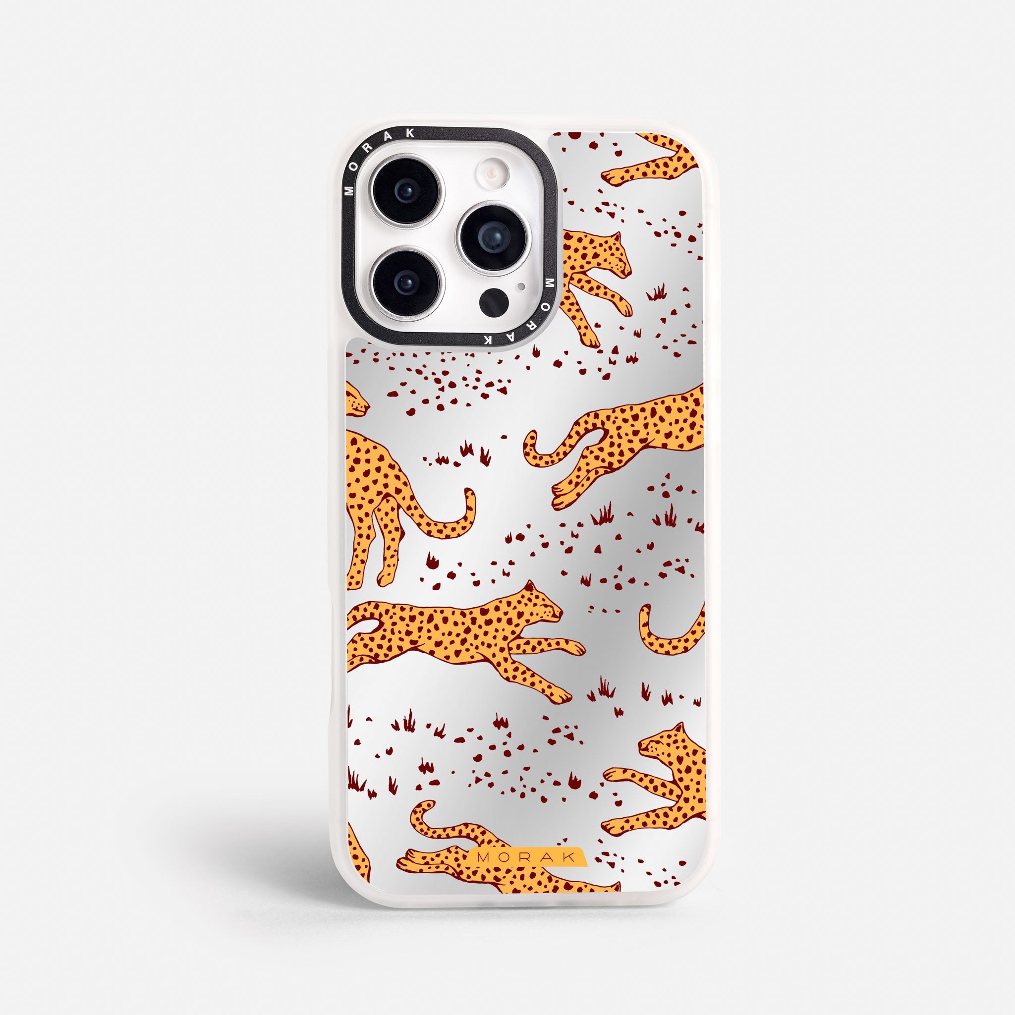 Case Funda Wild Jaguar - Espejo Premium Para iPhone 17-12 Samsung S26-S22