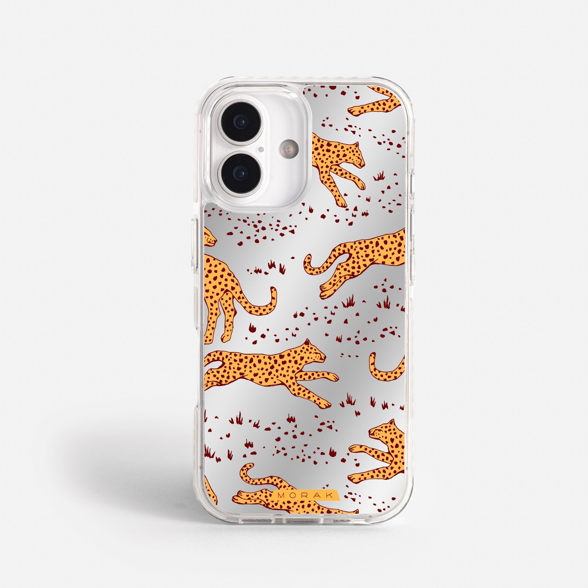 Case Funda Wild Jaguar - Espejo Premium Para iPhone 17-12 Samsung S26-S22