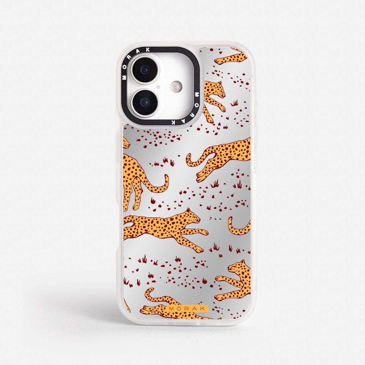 Case Funda Wild Jaguar - Espejo Premium Para iPhone 17-12 Samsung S26-S22