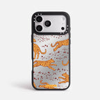 Case Funda Wild Jaguar - Espejo Premium Para iPhone 17-12 Samsung S26-S22
