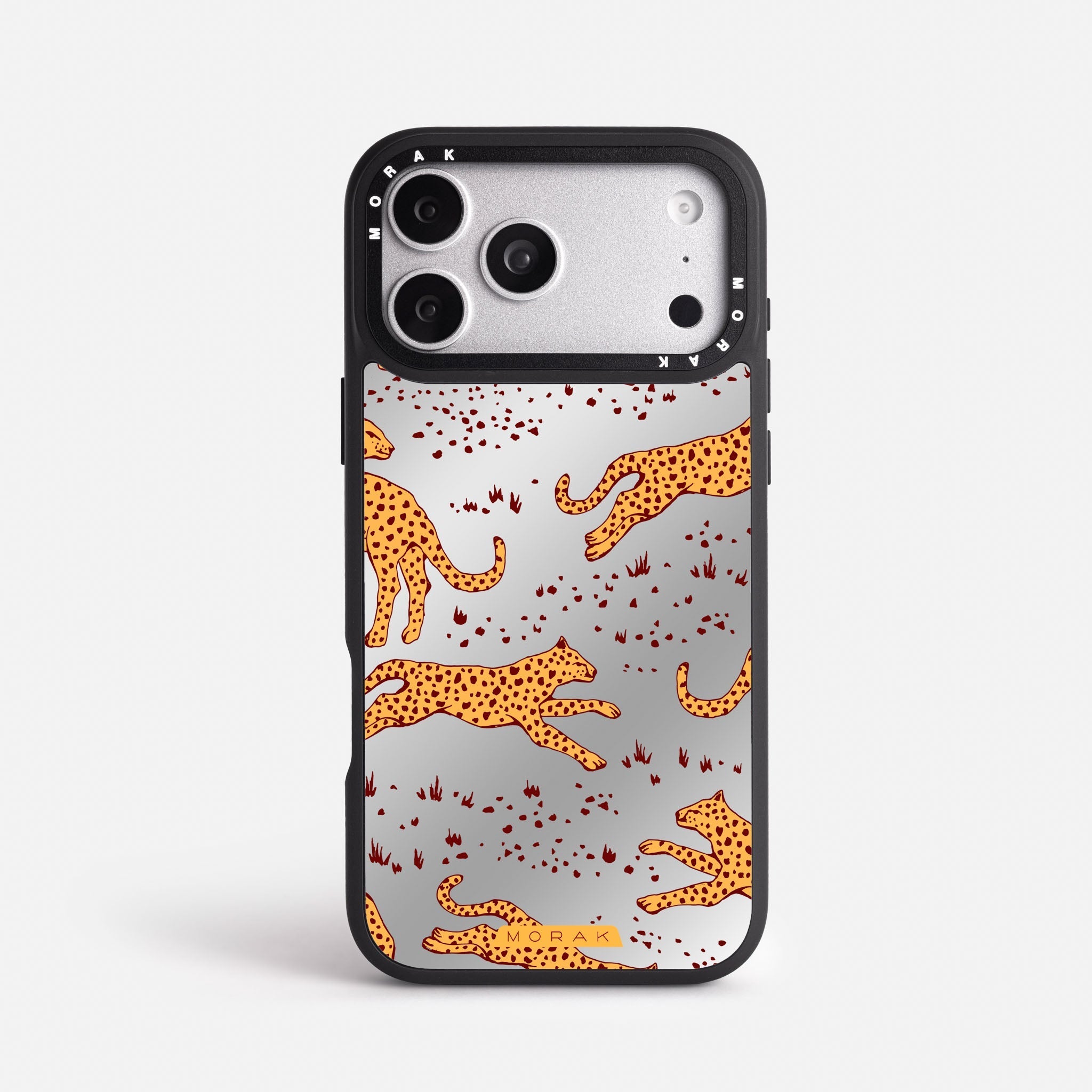 Case Funda Wild Jaguar - Espejo Premium Para iPhone 17-12 Samsung S26-S22