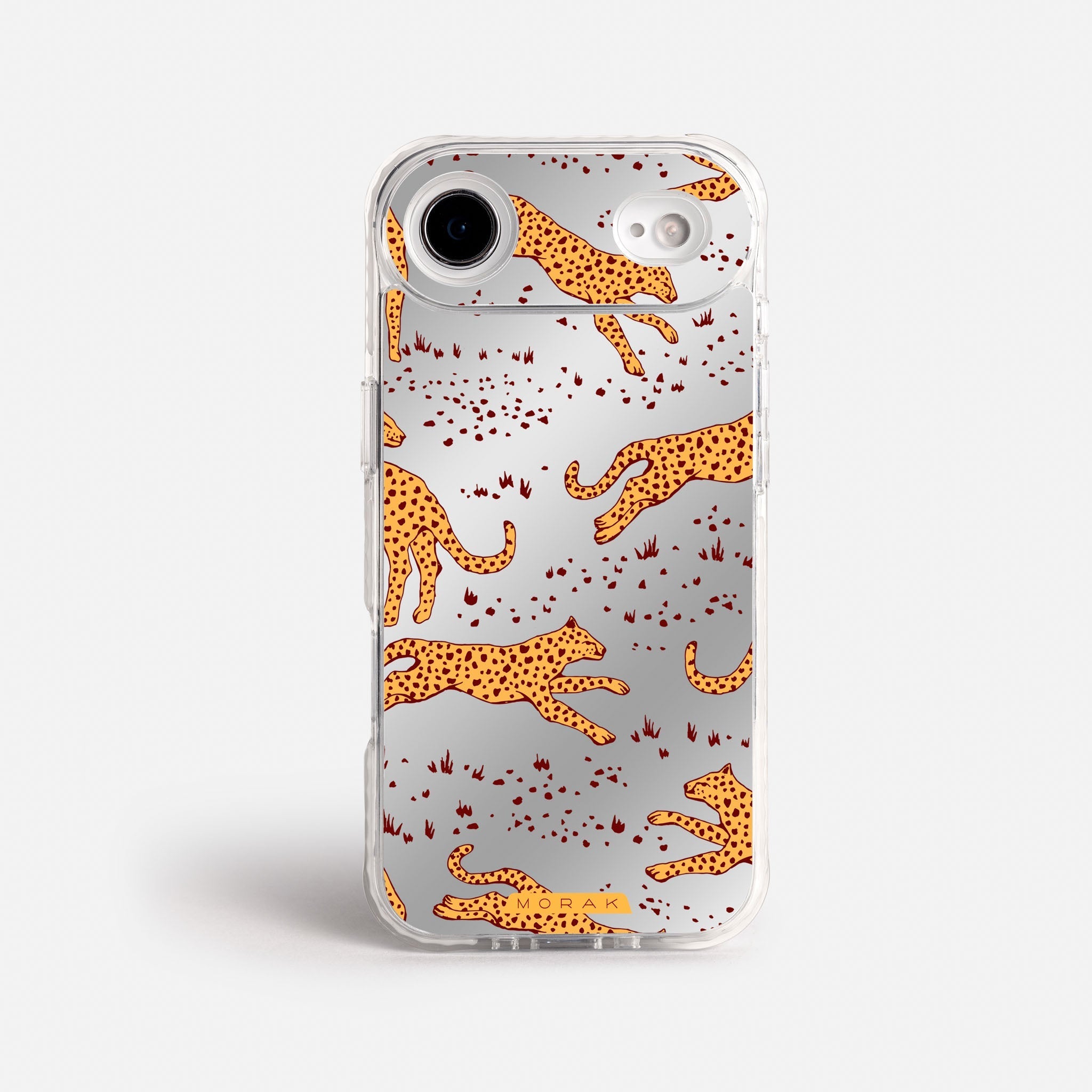 Case Funda Wild Jaguar - Espejo Premium Para iPhone 17-12 Samsung S26-S22