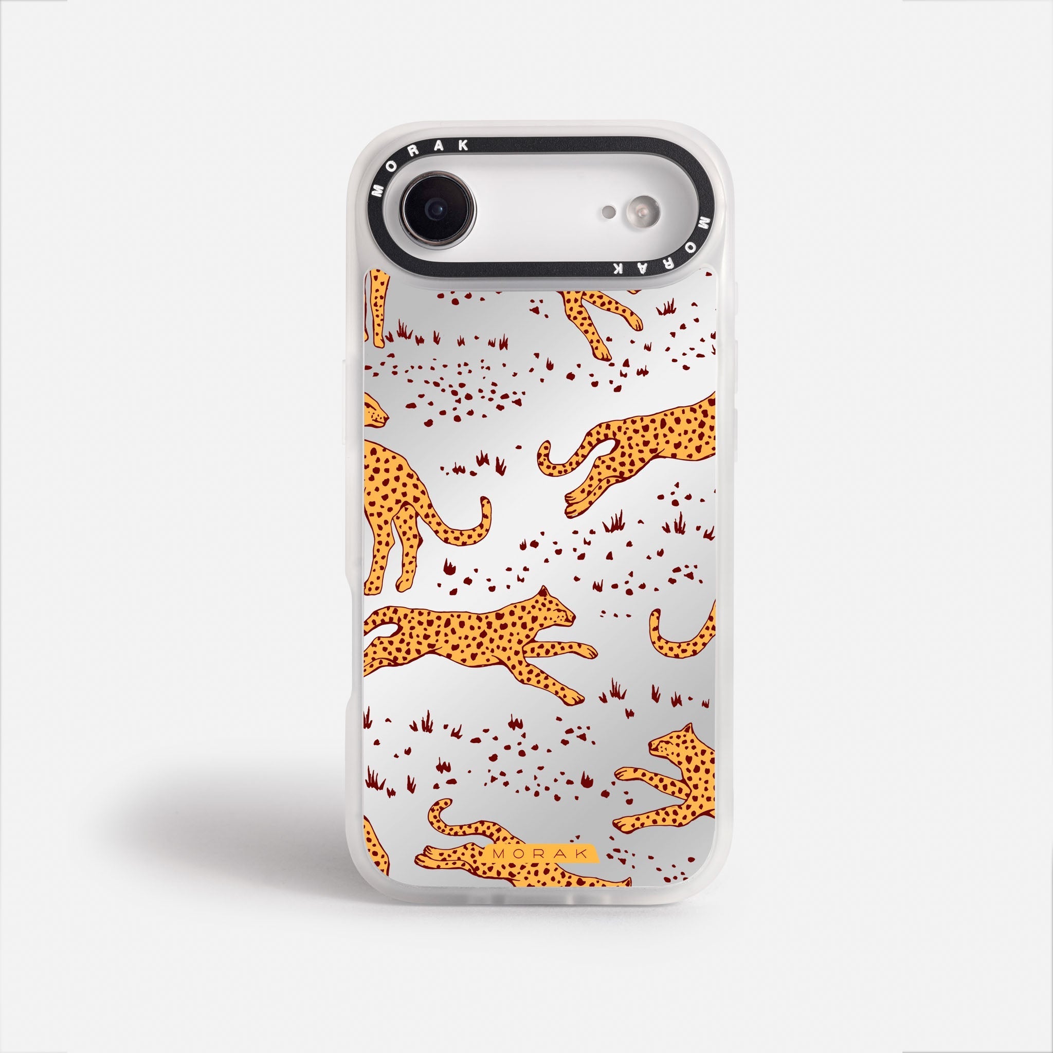 Case Funda Wild Jaguar - Espejo Premium Para iPhone 17-12 Samsung S26-S22