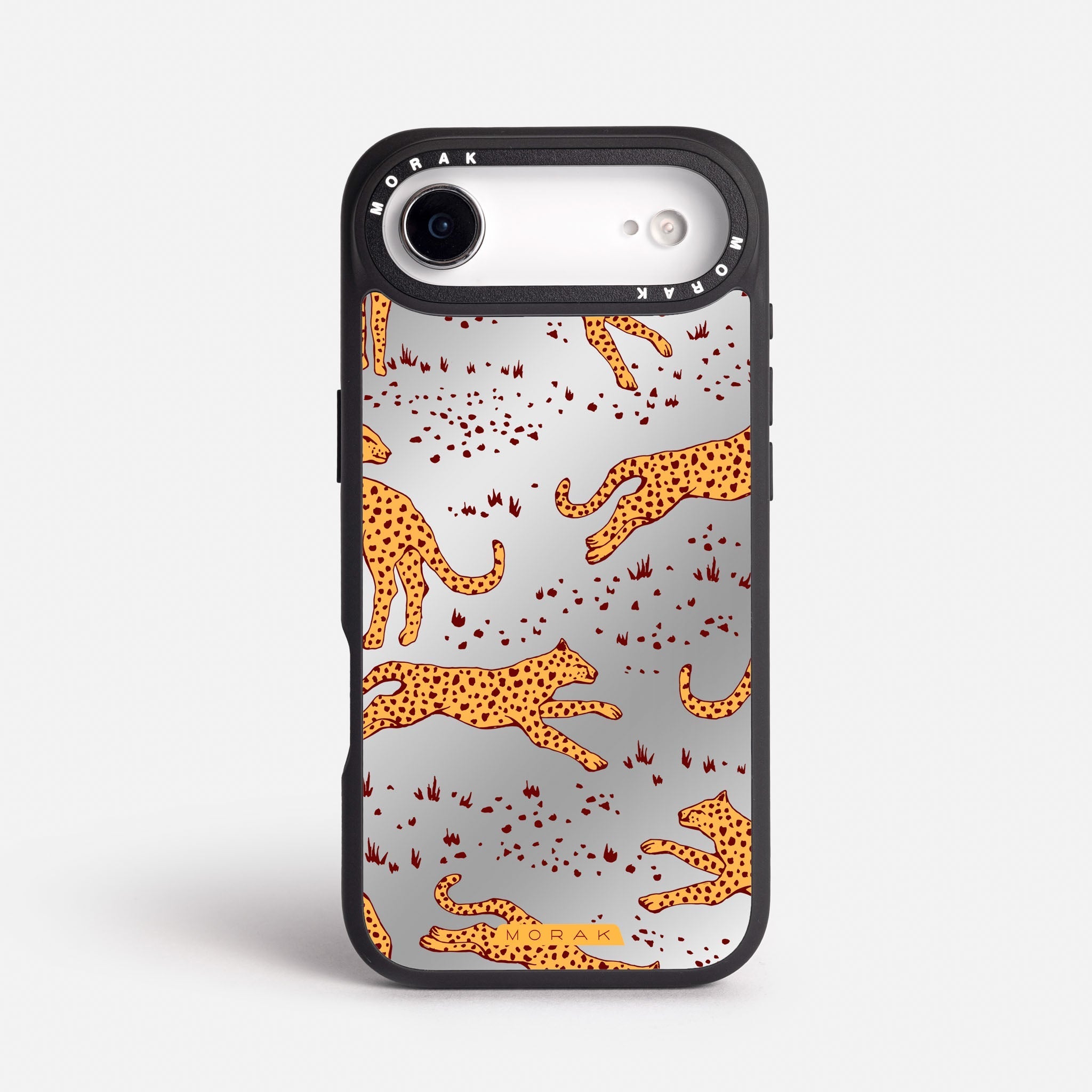 Case Funda Wild Jaguar - Espejo Premium Para iPhone 17-12 Samsung S26-S22
