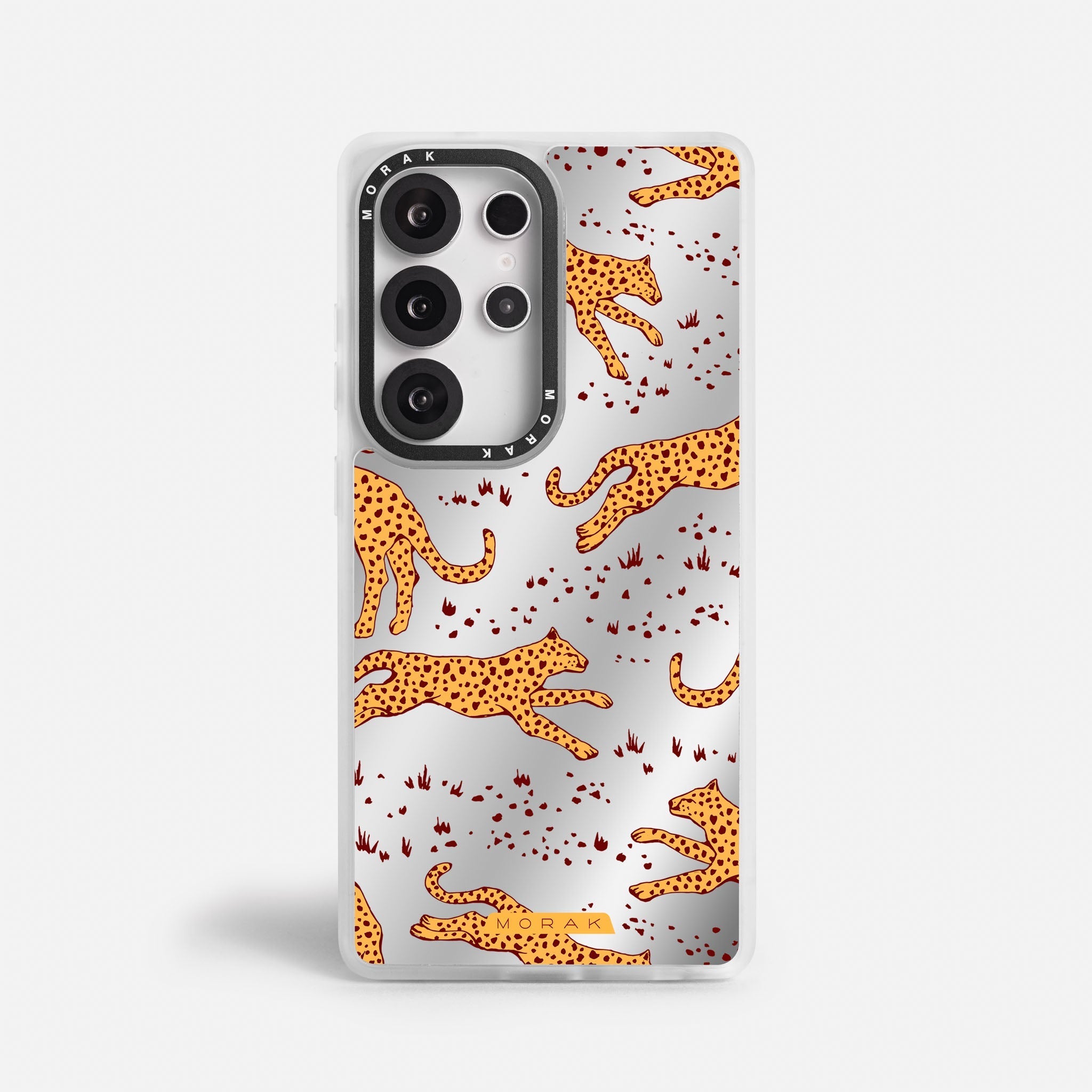 Case Funda Wild Jaguar - Espejo Premium Para iPhone 17-12 Samsung S26-S22