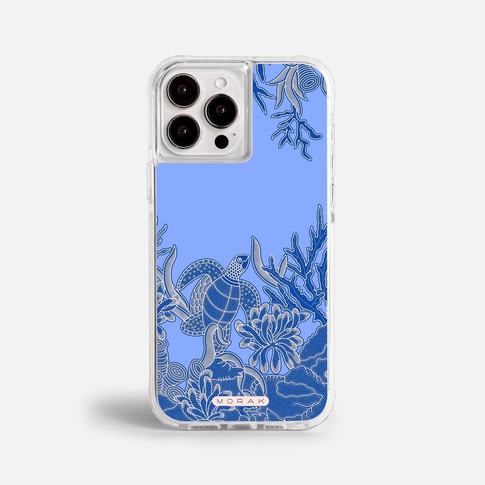 Case Arrecife - Blanco Premium – Protección antigolpe | Diseño colombiano | Morak