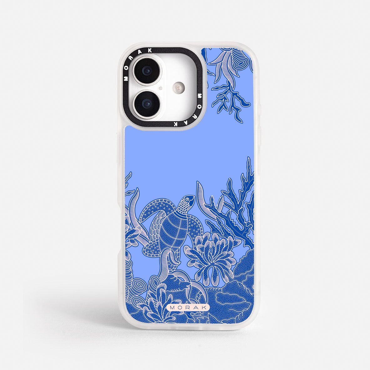Case Arrecife - Blanco Premium – Protección antigolpe | Diseño colombiano | Morak