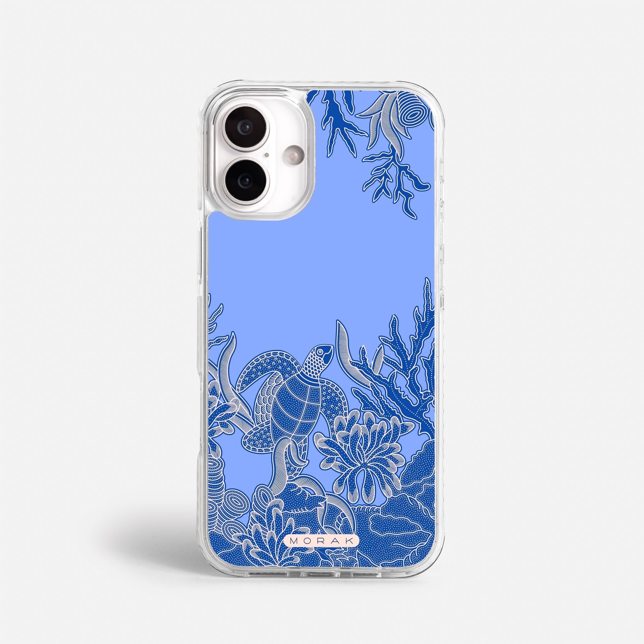 Case Arrecife - Blanco Premium – Protección antigolpe | Diseño colombiano | Morak