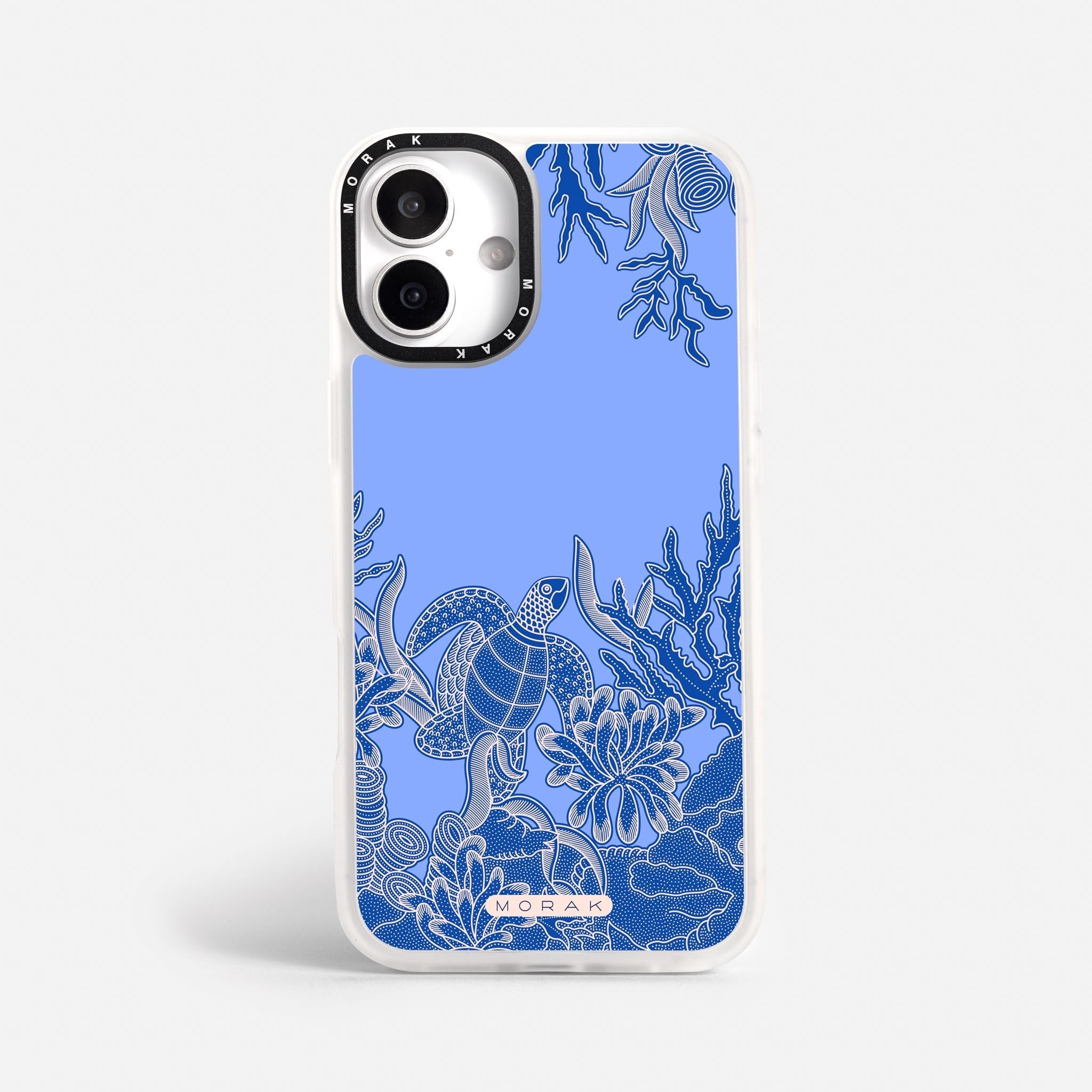 Case Arrecife - Blanco Premium – Protección antigolpe | Diseño colombiano | Morak